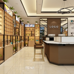 U-Shaped Central Eyewear Island | Full Store Optical Shop Display Set - Sunzen 2 U-Shaped Central Eyewear Island | Full Store Optical Shop Display Set - Sunzen