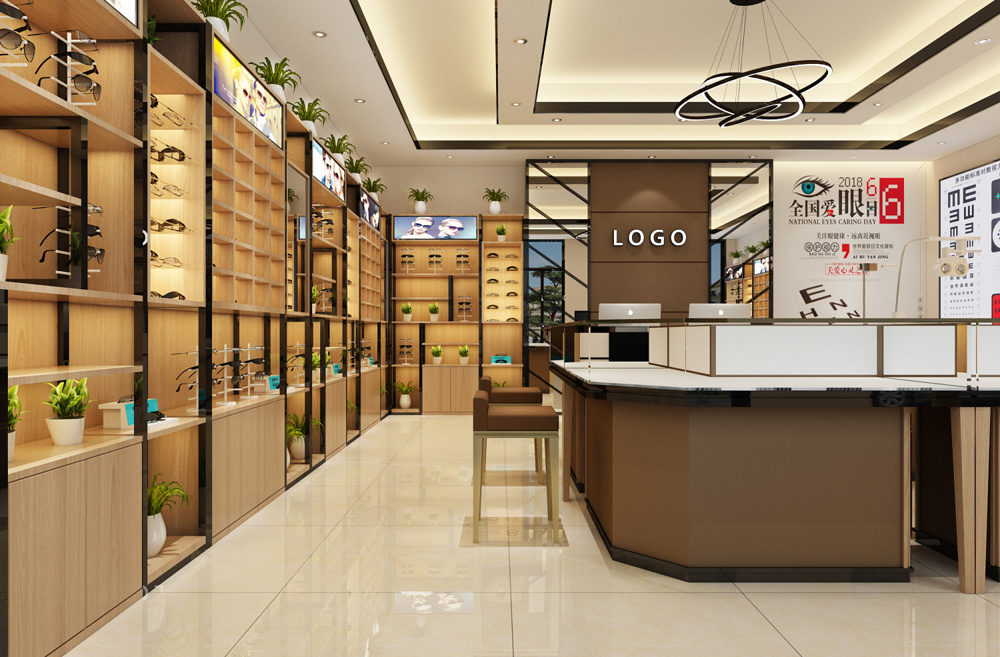 U-Shaped Central Eyewear Island | Full Store Optical Shop Display Set - Sunzen 1 U-Shaped Central Eyewear Island | Full Store Optical Shop Display Set - Sunzen