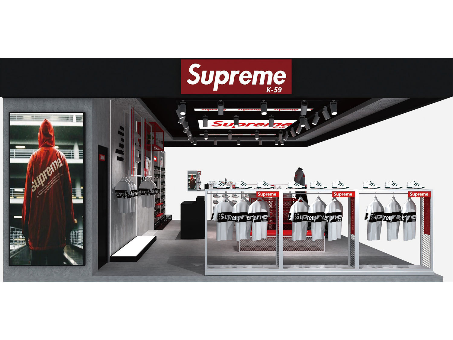 Supreme Store Design And Display Fixtures Wholesale 1 Supreme Store Design And Display Fixtures Wholesale