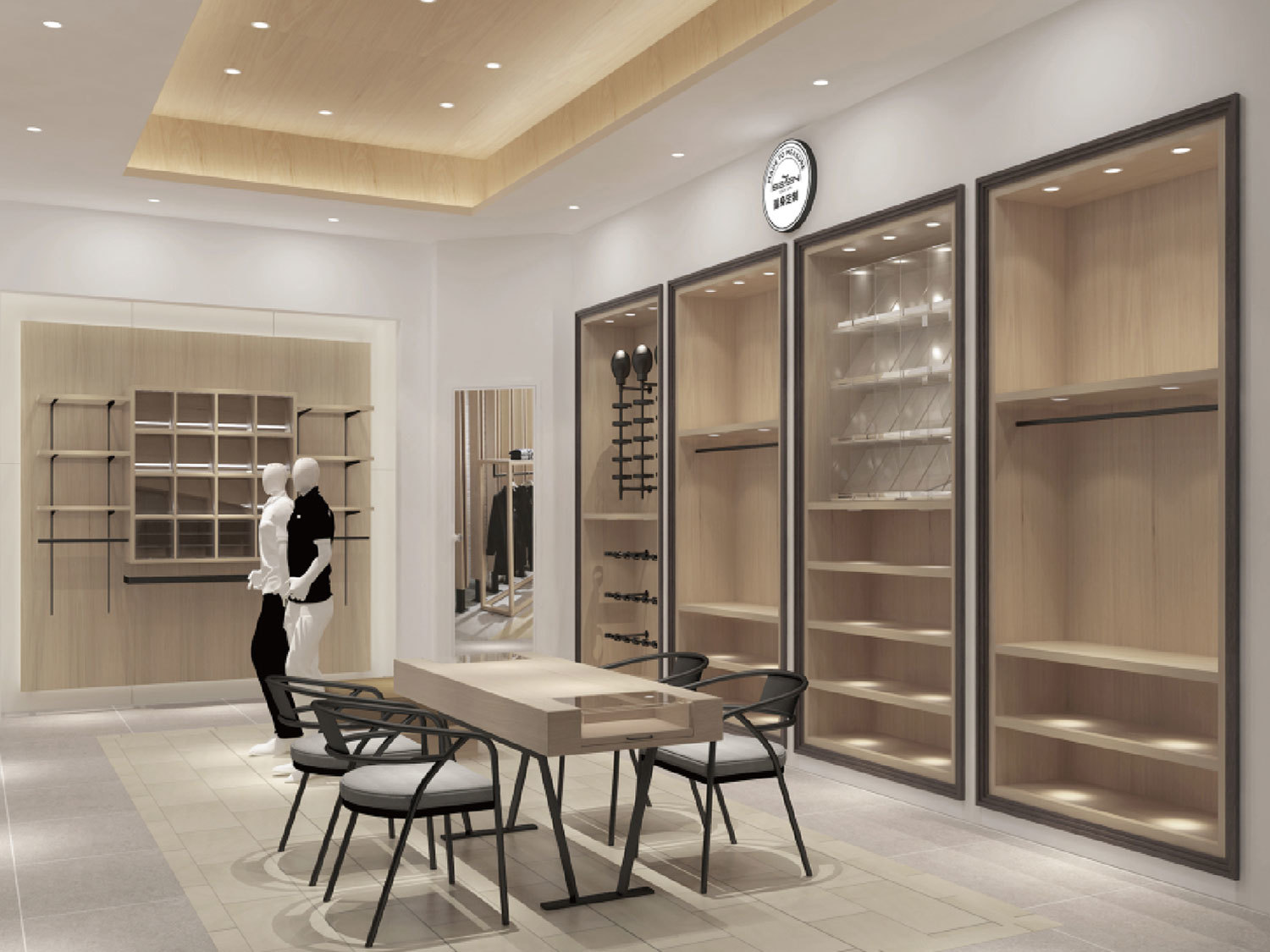 Seven-Star Brand Clothing Shop Design