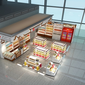 Hongli Chaoshan Specialty Supermarket Display Cabinets 4 Hongli Chaoshan Specialty Supermarket Display Cabinets