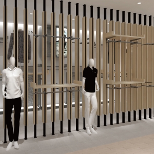 Seven-Star Brand Clothing Shop Design 2 Seven-Star Brand Clothing Shop Design