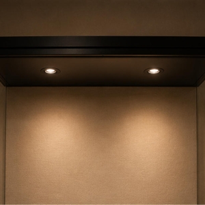 Square Wall-Mounted Artifact Display Niche | Museum Showcase 4 Integrated lighting effect and artifact display arrangement 1
