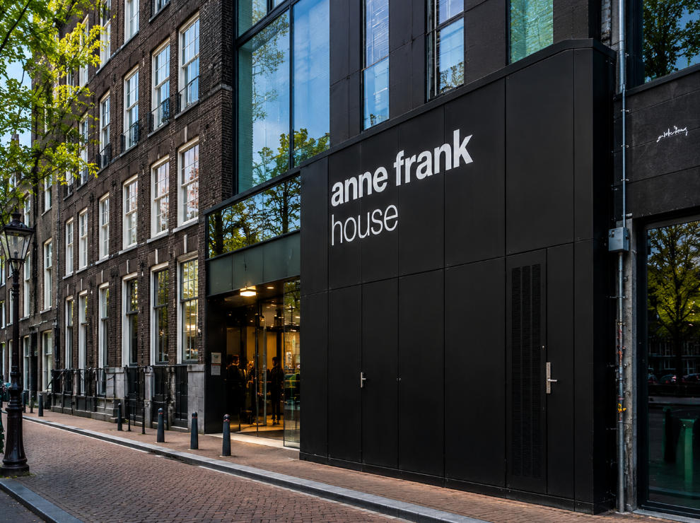 Climate Controlled Document Cases Anne Frank House Amsterdam Memorial Exhibition