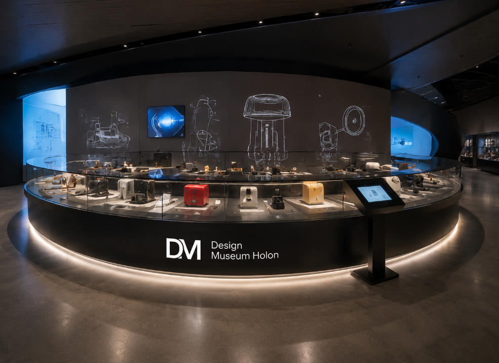 Modular Design Vitrine | Industrial Steel Museum Display Case