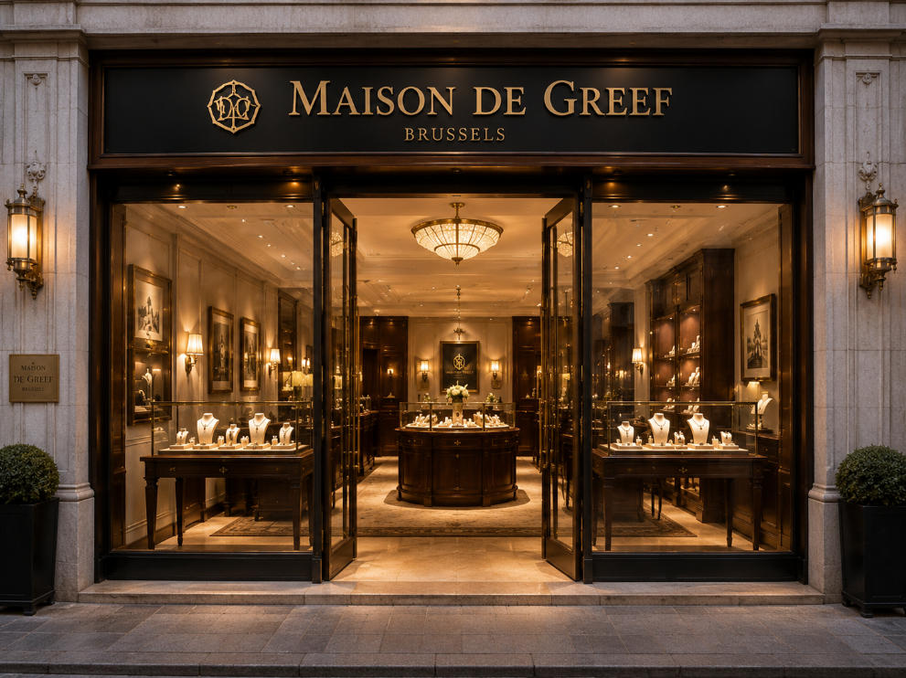 Walnut Leather Cases | Maison De Greef Brussels Luxury Salon
