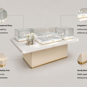 Ceramic Watch Stand | Curved Wall Mount Lock Vitrine - Sunzen 5 Structural diagram wall lock ceramic watch display rack curved glass vitrine