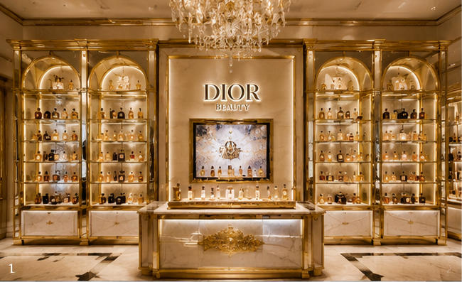 Palace-Style Perfume Cabinets | Dior Beauty New York Flagship