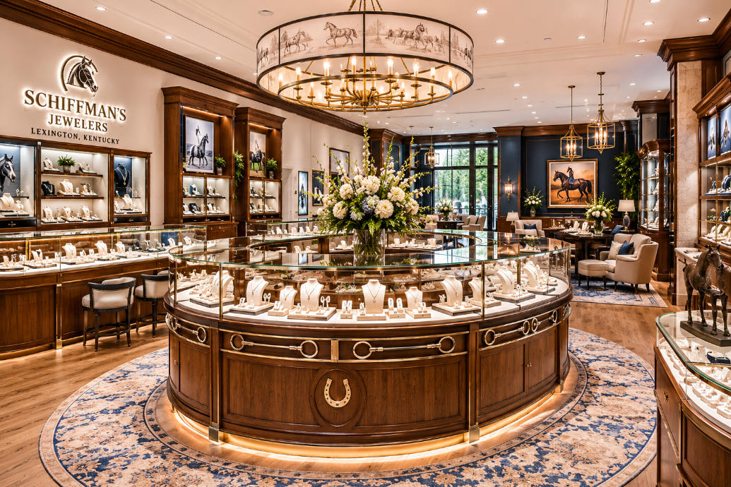 Equestrian Themed Jewelry Cabinets | Schiffman's Jewelers Kentucky