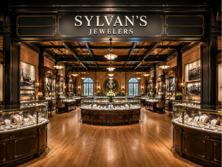 Vintage Train Style Jewelry Cabinets | Sylvan's Jewelers South Carolina
