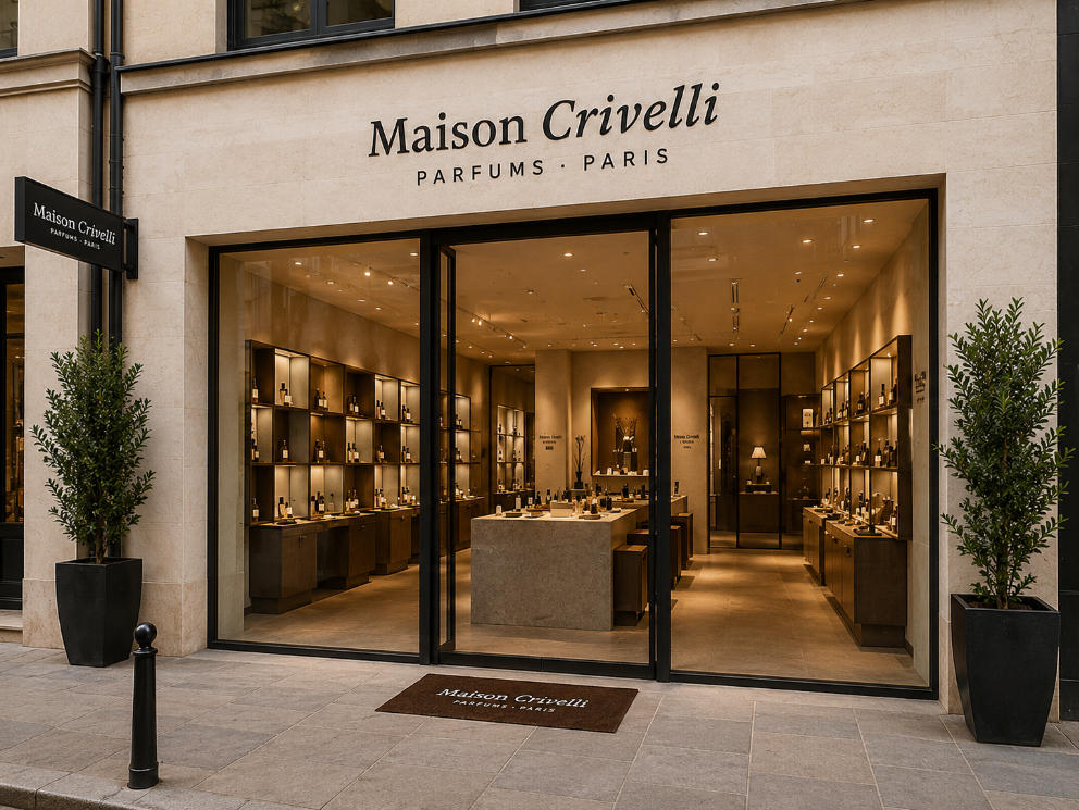 Mixed Texture Scent Cabinets | Maison Crivelli Paris Sensory Concept Boutique
