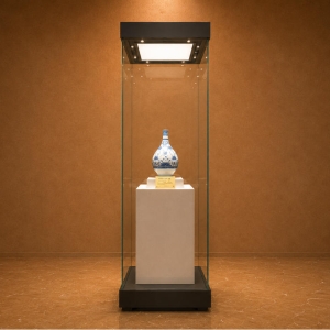 Tall Square Glass Plinth | Freestanding Heritage Vitrine Square Relic Display Tower – Sunzen Display 2 Tall Square Glass Plinth | Freestanding Heritage Vitrine Square Relic Display Tower – Sunzen Display