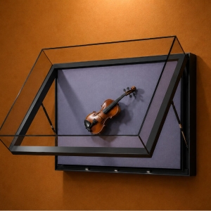 Wall Mount Museum Display Case | Front Hydraulic Flip Art Showcase - SUNZEN 2 Wall Mount Museum Display Case | Front Hydraulic Flip Art Showcase - SUNZEN