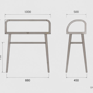 CAD layout curved top wood vitrine four leg narrow booth wall leaning tall case flip front antique unit vintage metal relic cabinet dimension drawing