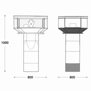 Jewelry Round Cylinder Pedestal | Gradient Metal Circular Glass Display Tower – Sunzen 3 Jewelry Round Cylinder Pedestal CAD Drawing