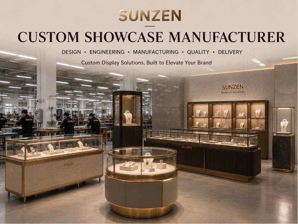 Custom Showcase Manufacturer & Display Case Factory - SUNZEN