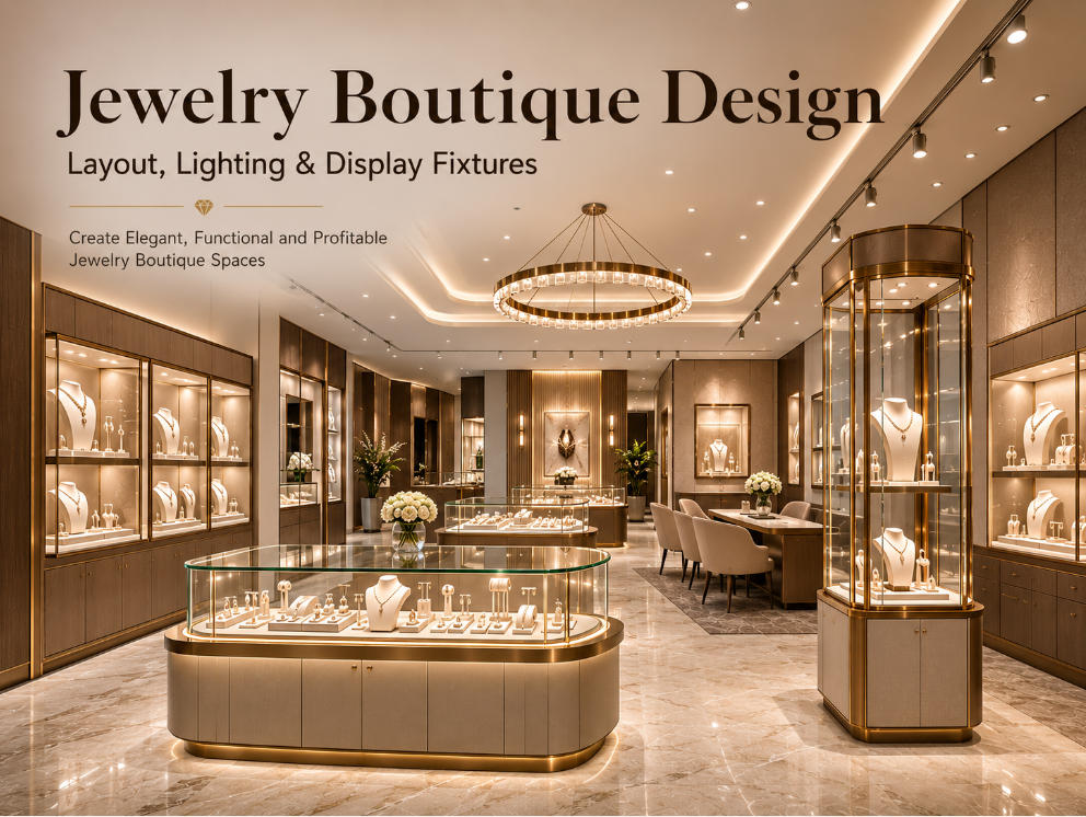 Jewelry Boutique Design: Layout, Lighting & Display Fixtures - SUNZEN