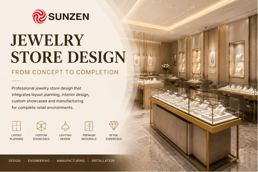 Jewelry Store Design: From Concept to Complete Store