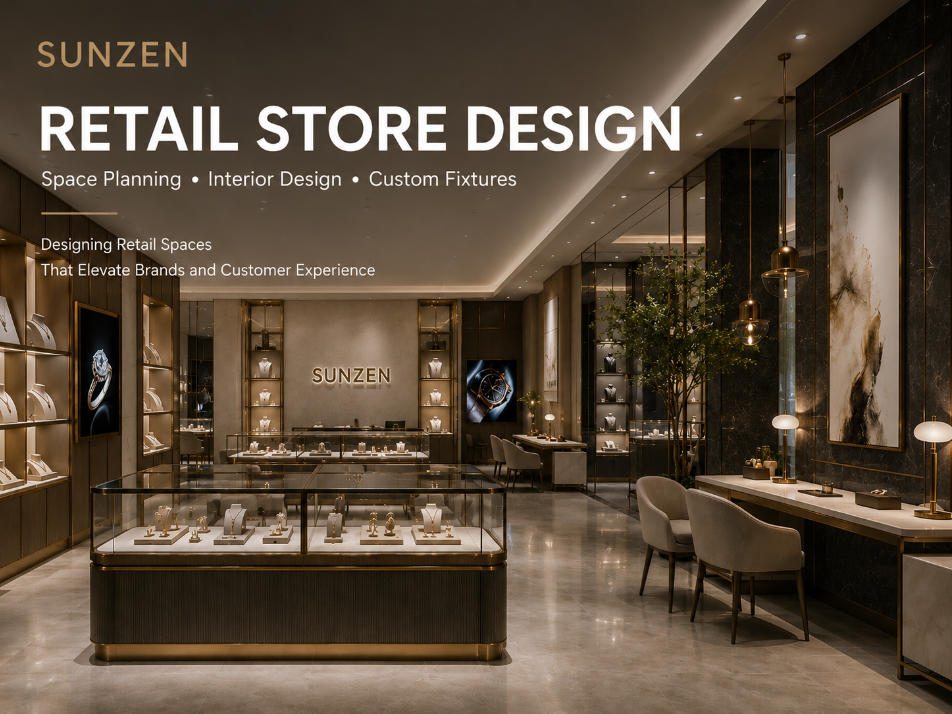 Retail Store Design & Boutique Space Planning Services - SUNZEN