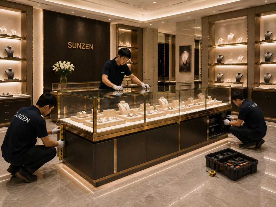 Showcase Installation & Display Case Installation - SUNZEN