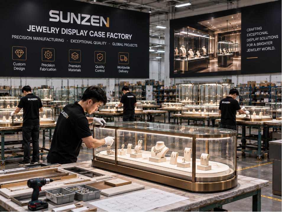 jewelry display case factory