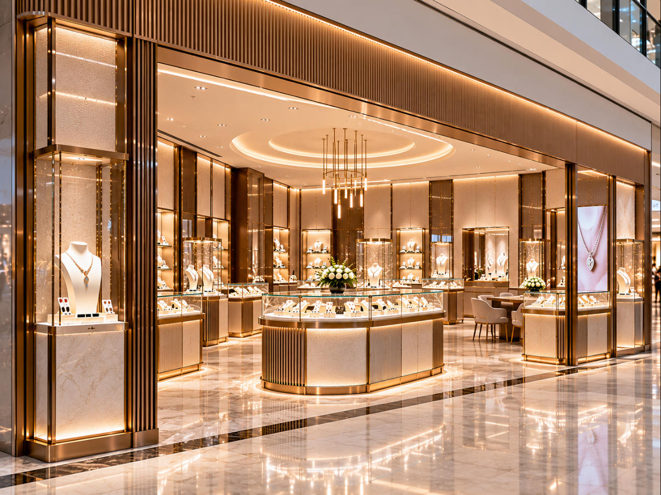 jewelry-fixtures-for-shopping-mall-stores