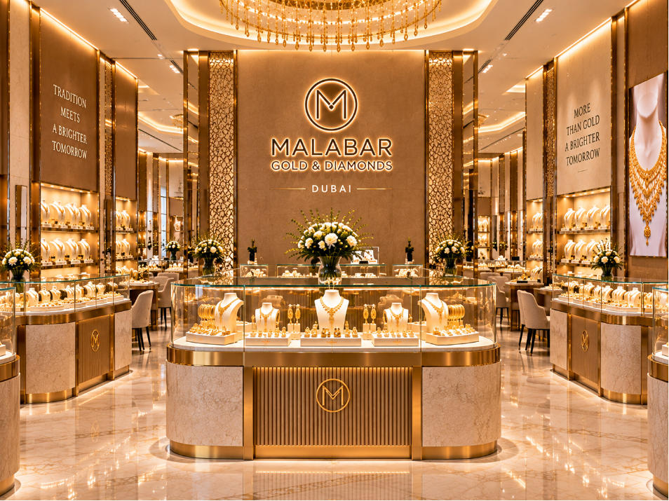 malabar gold dubai gold jewelry display cases