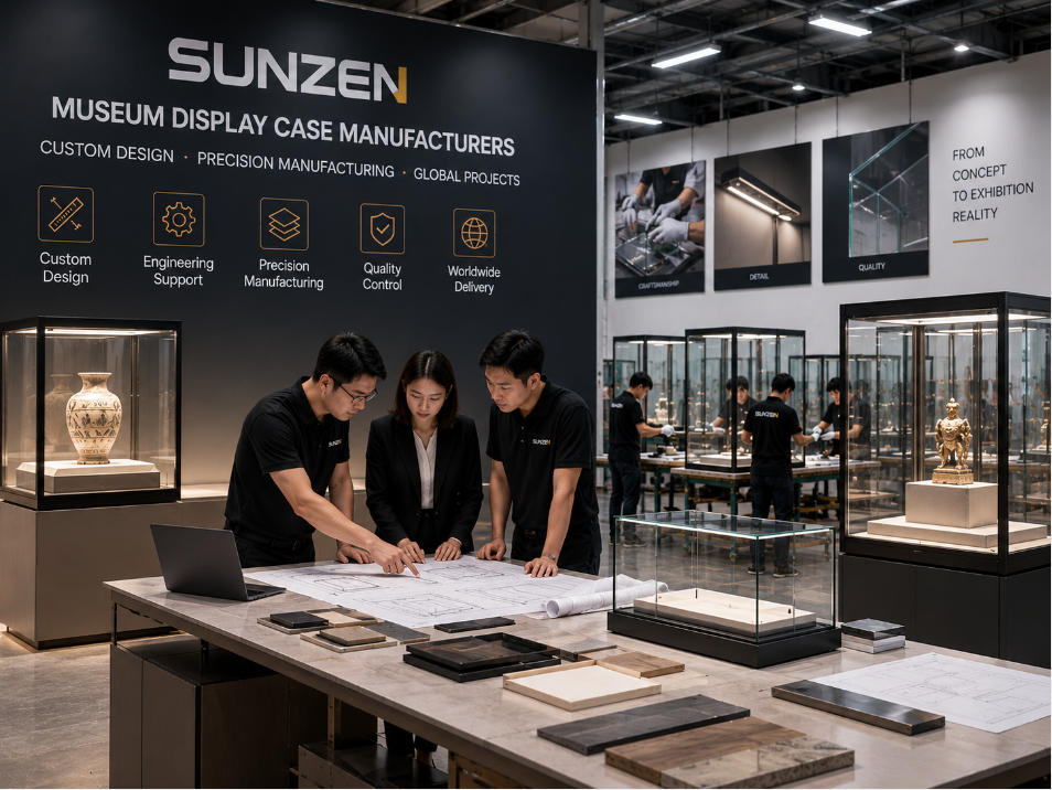 museum display case manufacturers