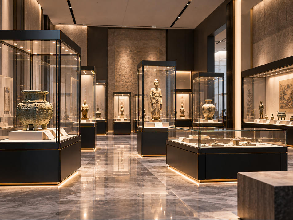 museum-display-case-supplier