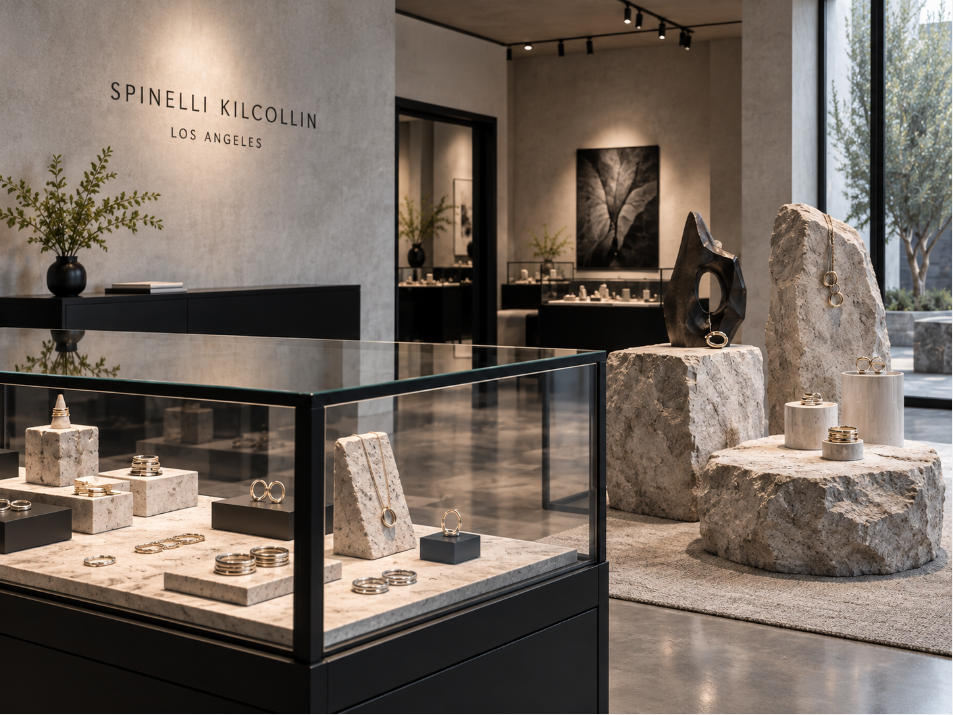 spinelli kilcollin los angeles jewelry store project