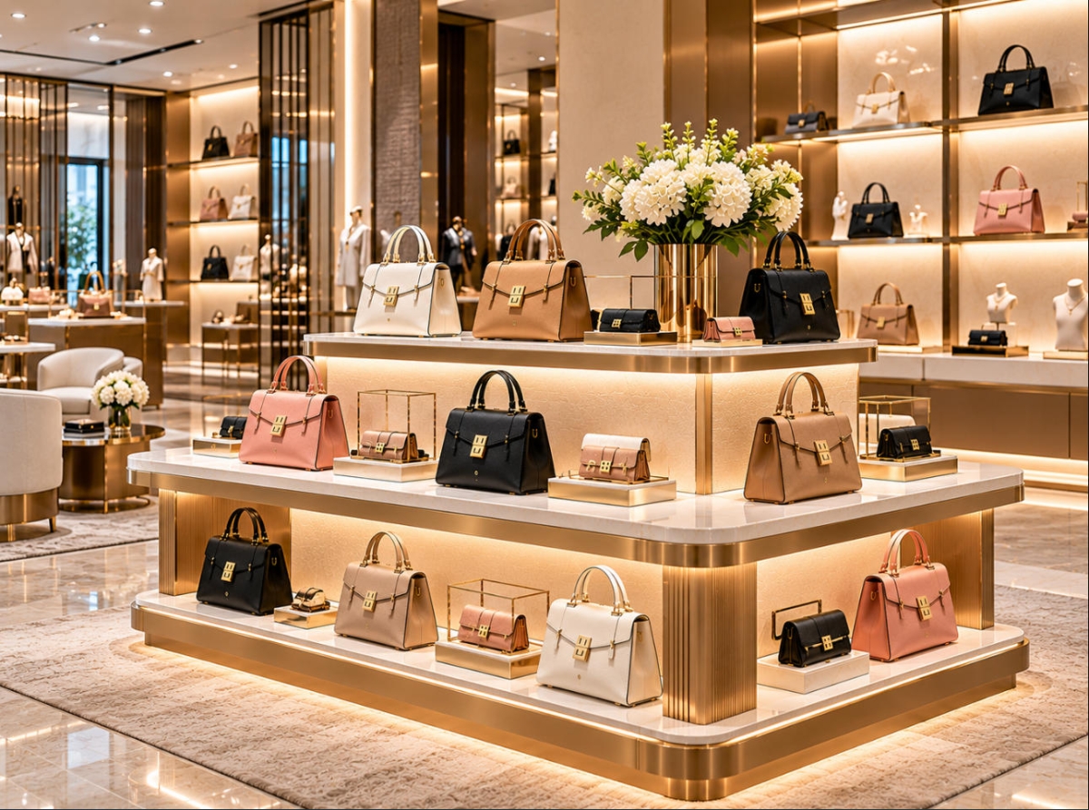 handbag-display-island-retail-store