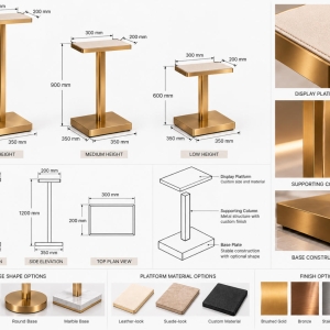 Custom Handbag Display Stand for Luxury Boutique Presentation 4 handbag-display-stand-cad