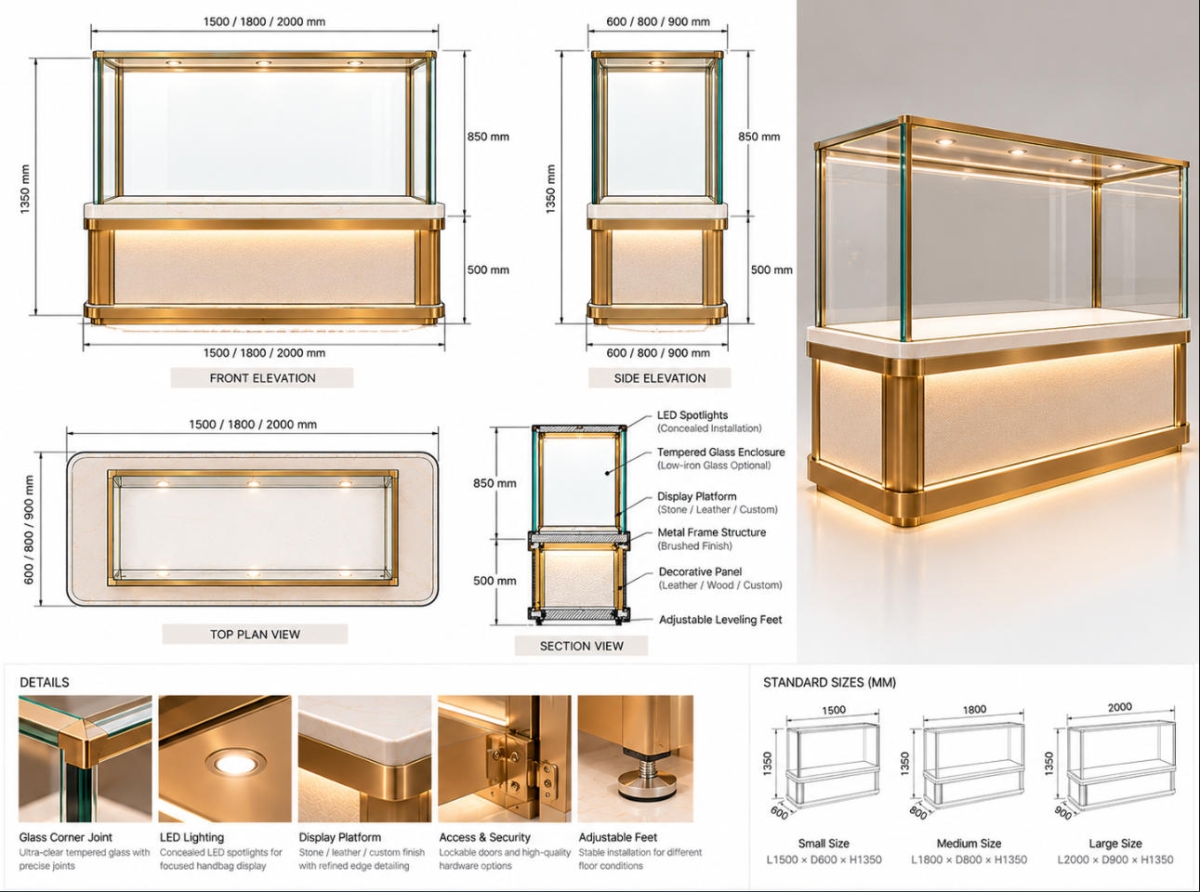 luxury-handbag-showcase-cad