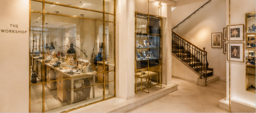Azza Fahmy full boutique interior