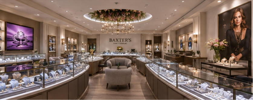 Bridal Jewelry Showcases
