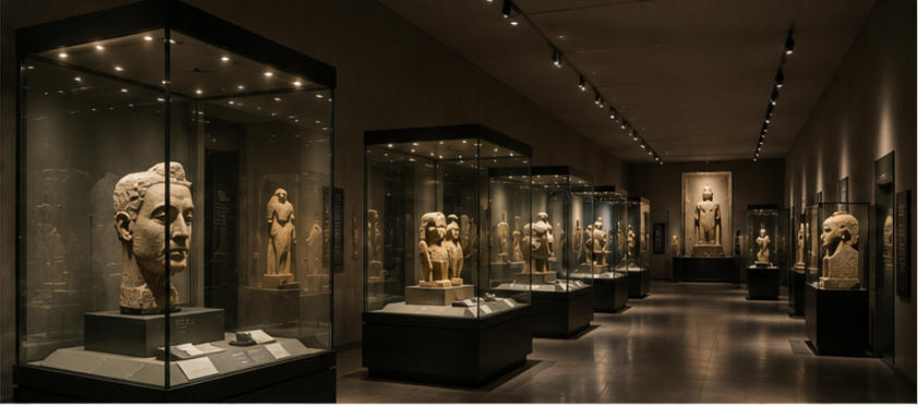 British Museum modular constant temperature humidity cabinets
