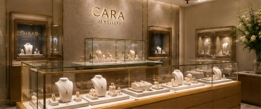 Cara Jewellers first floor VIP private salon
