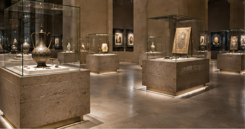 Stone Base Heritage Display System