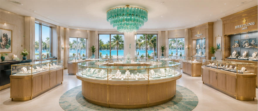 Custom Millwork Luxury Showcases