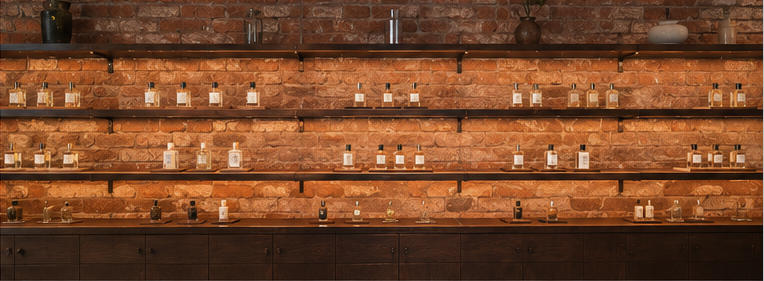 Lime Plaster Wall Display Units