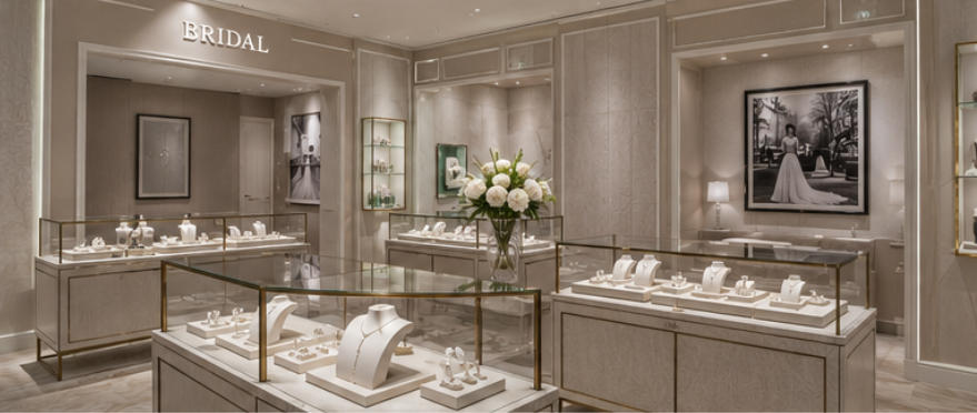 Open Fashion Jewelry Displays casual zone
