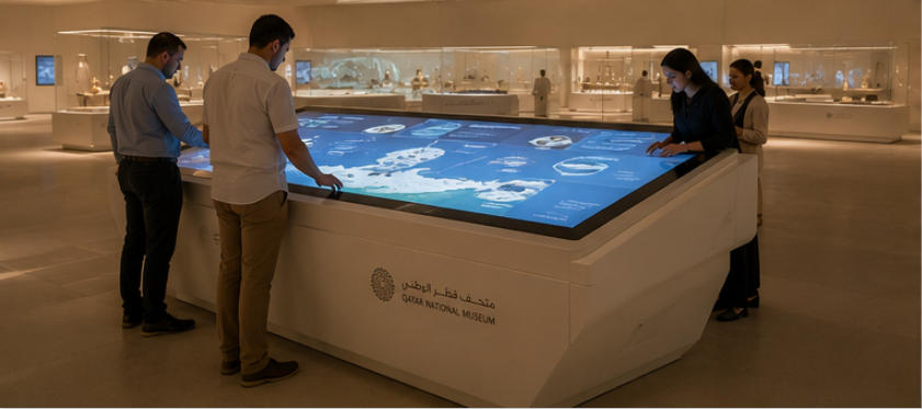 Qatar LED strip lighting digital projection system