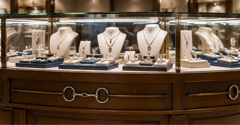 Warm Cozy Jewelry Counter