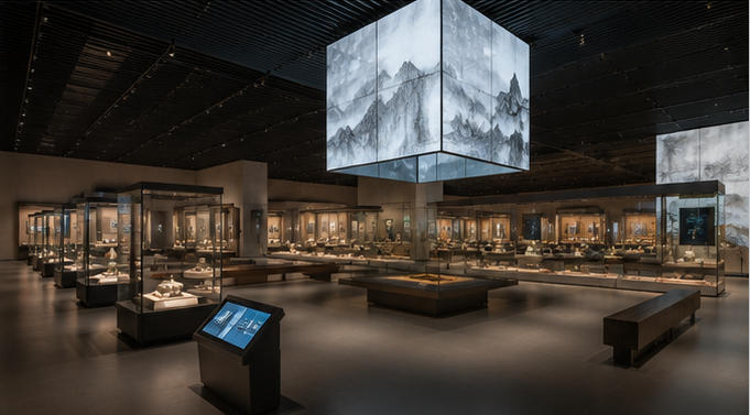 Shanghai Museum East full interior
