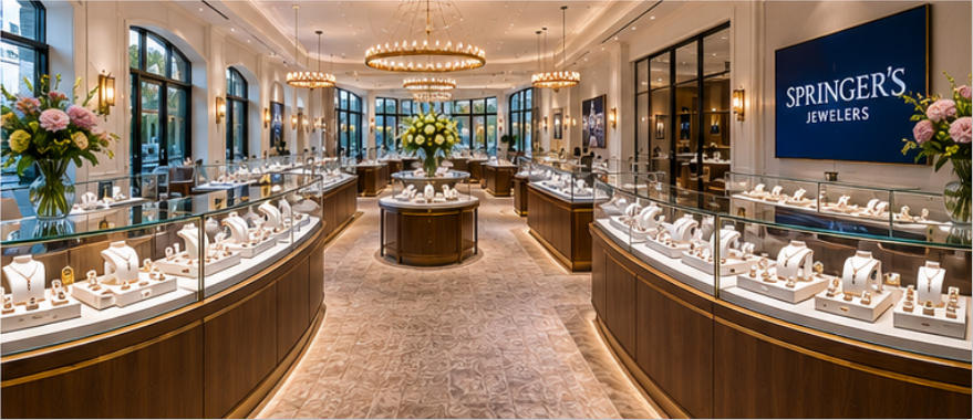 Springer's Jewelers full interior