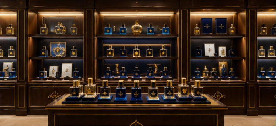 Oriental VIP Fragrance Display Cases