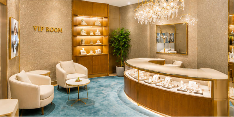 Thomas Markle VIP private jewelry display unit