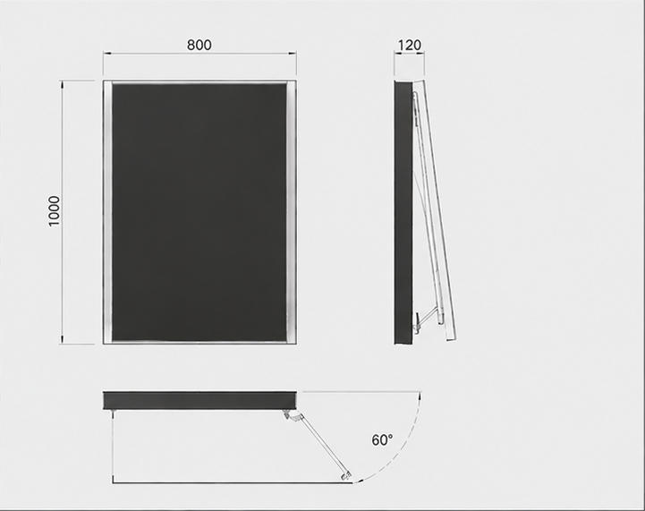 Frameless Wall Museum Showcase Structural CAD Drawing