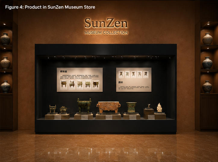 On-site photo freestanding archival vitrine UV blocking artifact case single relic display plinth in art museum gallery
