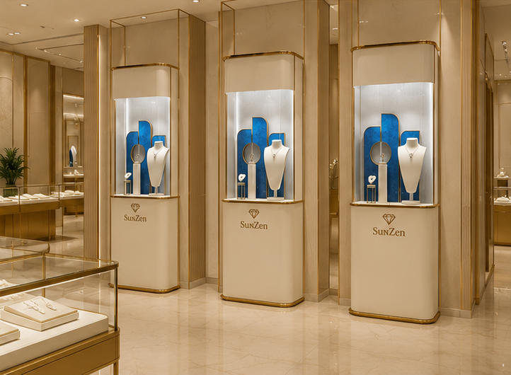 Real Shot In SunZen High-End Luxury Jewelry Boutique